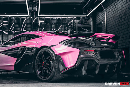 2018-2021 McLaren 600lt Carbon Fiber Rear Bumper Side Canards