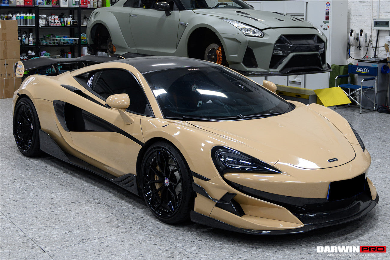DarwinPRO 2015-2021 McLaren 540C BKSS Style Carbon Fiber Front Lip - DarwinPRO Aerodynamics