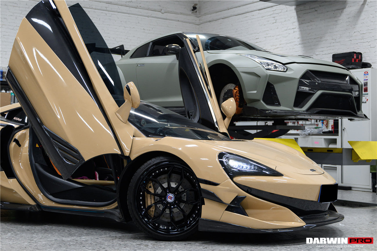 DarwinPRO 2015-2021 McLaren 540C BKSS Style Carbon Fiber Front Lip - DarwinPRO Aerodynamics