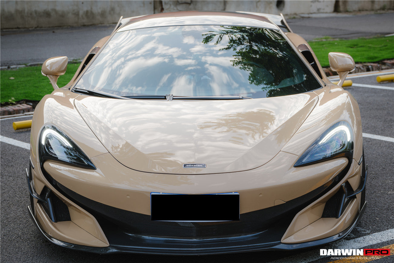 DarwinPRO 2015-2021 McLaren 540C BKSS Style Carbon Fiber Front Lip - DarwinPRO Aerodynamics