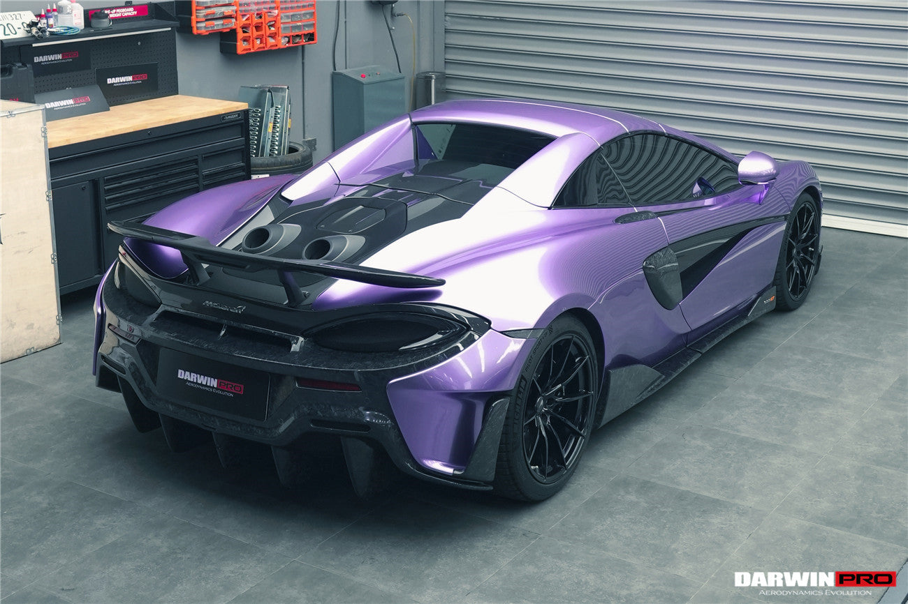 2018-2021 McLaren 600lt Carbon Fiber Rear Bumper Side Canards