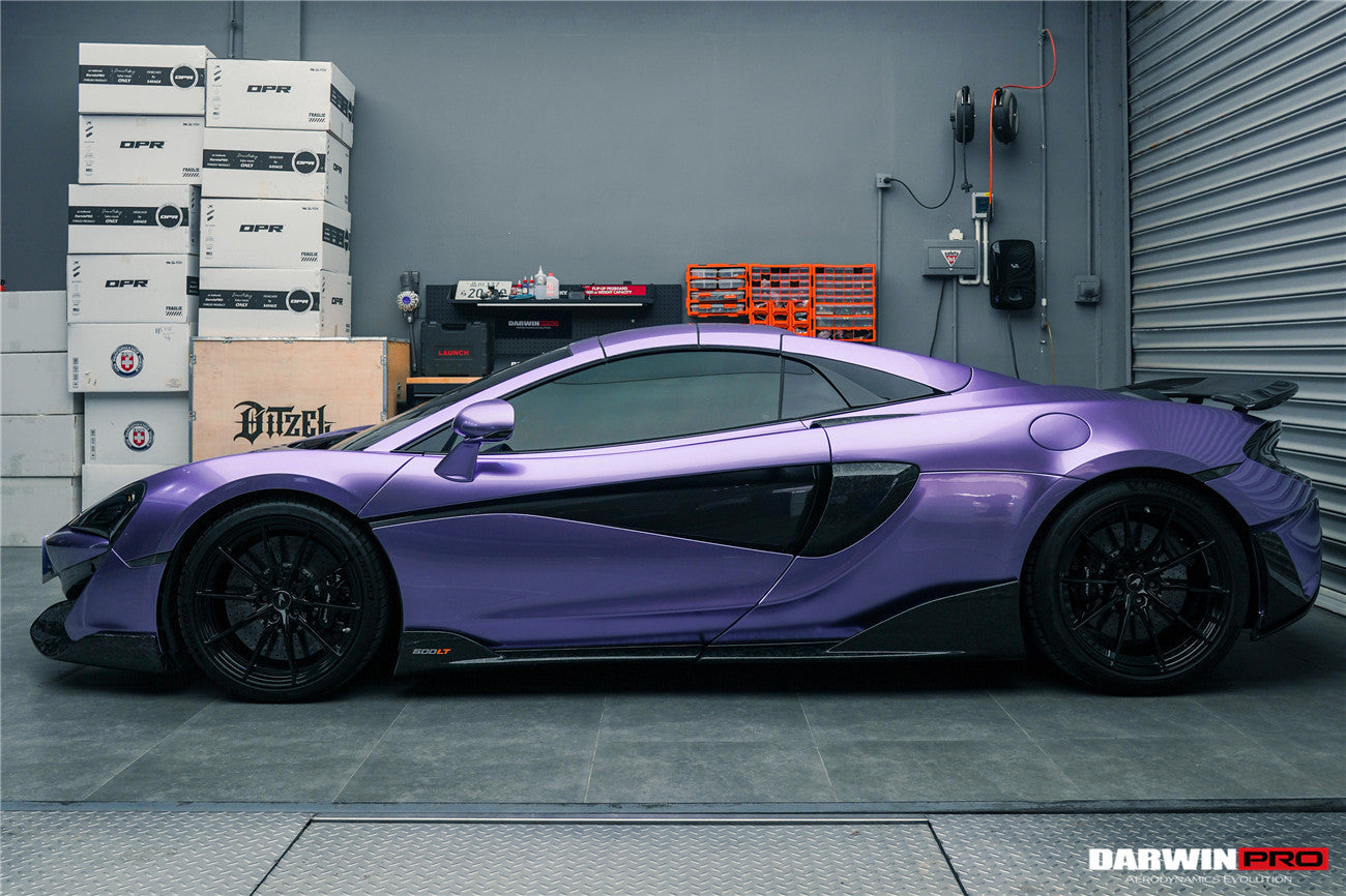 2015-2021 McLaren 600lt 540C 570S Cabon Fiber Side Skirts Under Board