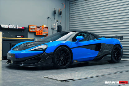 2015-2021 McLaren 600lt 540C 570S Cabon Fiber Side Skirts Under Board - DarwinPRO Aerodynamics