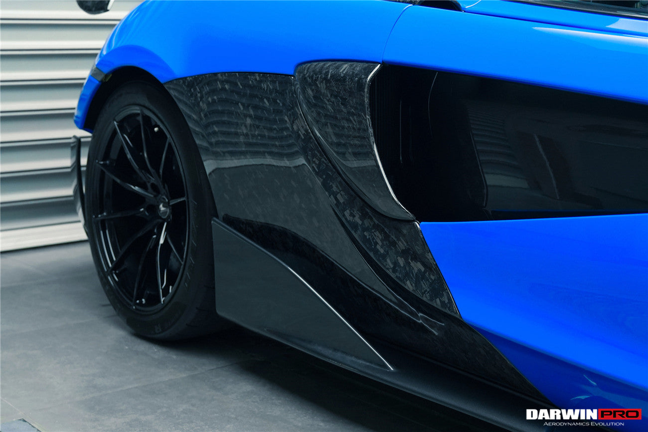 2018-2021 McLaren 600lt Cabon Fiber Quarter Panel Rear Side Skirts