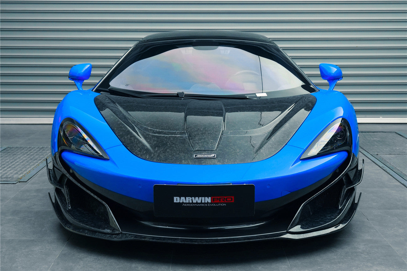 2015–2021 McLaren 540C / 570S / 570GT / 600LT BKSSII Style Carbon Fiber Hood - DarwinPRO Aerodynamics