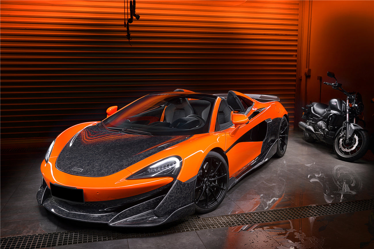 2018-2021 McLaren 600lt 2015-2021 540c 570s 570gt Carbon Fiber Hood - DarwinPRO Aerodynamics