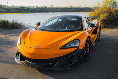 DarwinPRO 2015-2021 McLaren 600lt & 570S BKSS Style Carbon Fiber Front Lip - DarwinPRO Aerodynamics