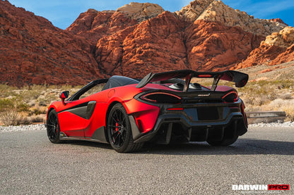 2018-2021 McLaren 600lt Carbon Fiber Rear Bumper Side Canards