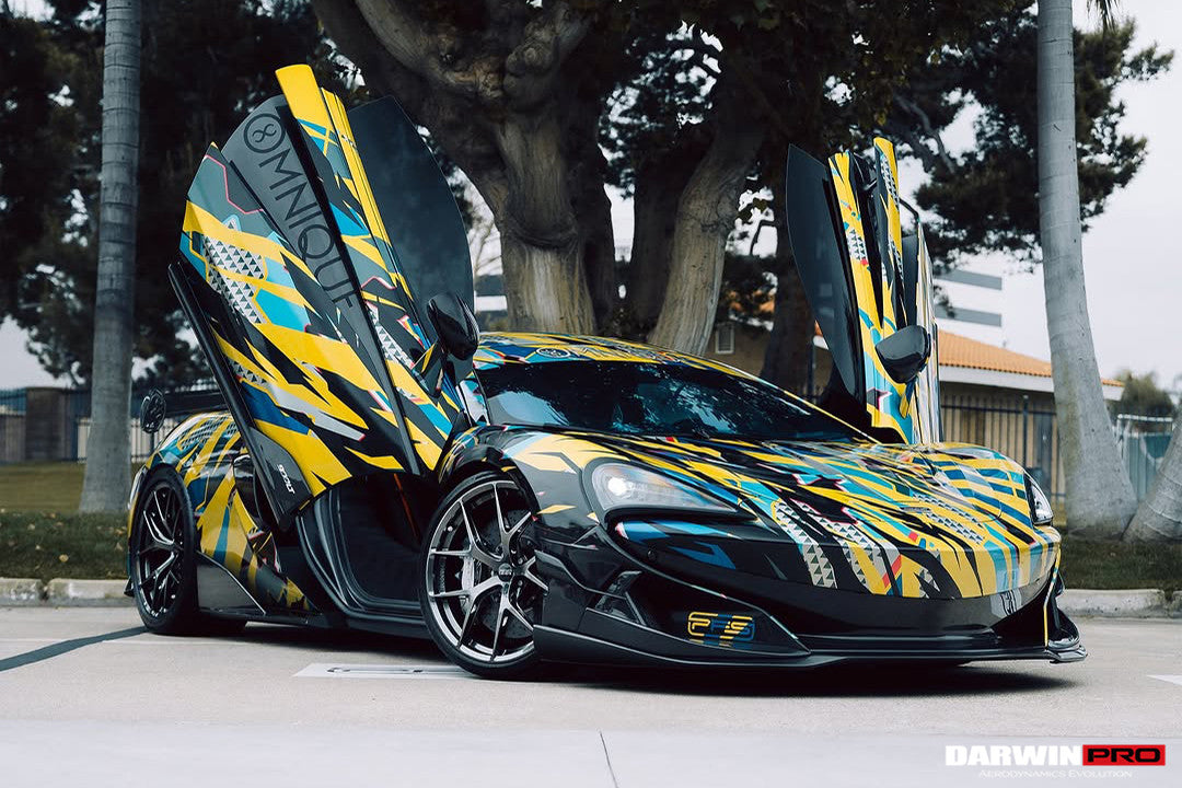 DarwinPRO 2015-2021 McLaren 600lt & 570S BKSS Style Carbon Fiber Front Lip - DarwinPRO Aerodynamics
