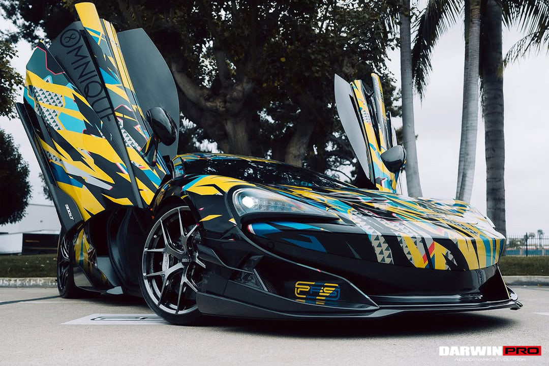 DarwinPRO 2015-2021 McLaren 540C BKSS Style Carbon Fiber Front Lip - DarwinPRO Aerodynamics