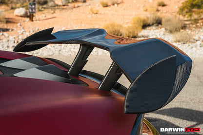 DarwinPRO 2018-2021 McLaren 600lt BKSS Style Dry Carbon Fiber Trunk Spoiler Wing - DarwinPRO Aerodynamics