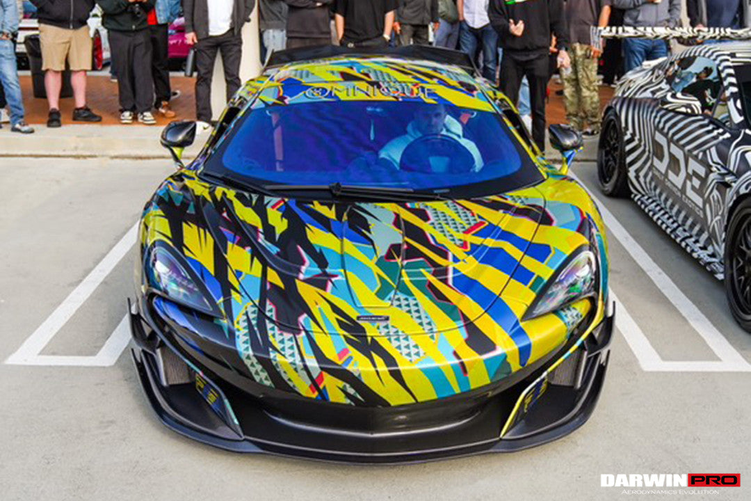 DarwinPRO 2015-2021 McLaren 540C BKSS Style Carbon Fiber Front Lip - DarwinPRO Aerodynamics