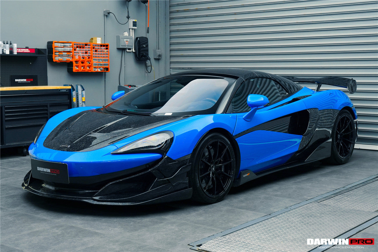 2018-2021 McLaren 600lt Carbon Fiber Rear Bumper Side Canards