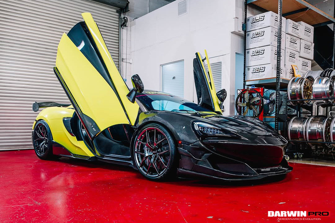 DarwinPRO 2015-2021 McLaren 600lt & 570S BKSS Style Carbon Fiber Front Lip - DarwinPRO Aerodynamics