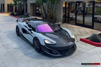 2015–2021 McLaren 540C / 570S / 570GT / 600LT BKSSII Style Carbon Fiber Hood - DarwinPRO Aerodynamics