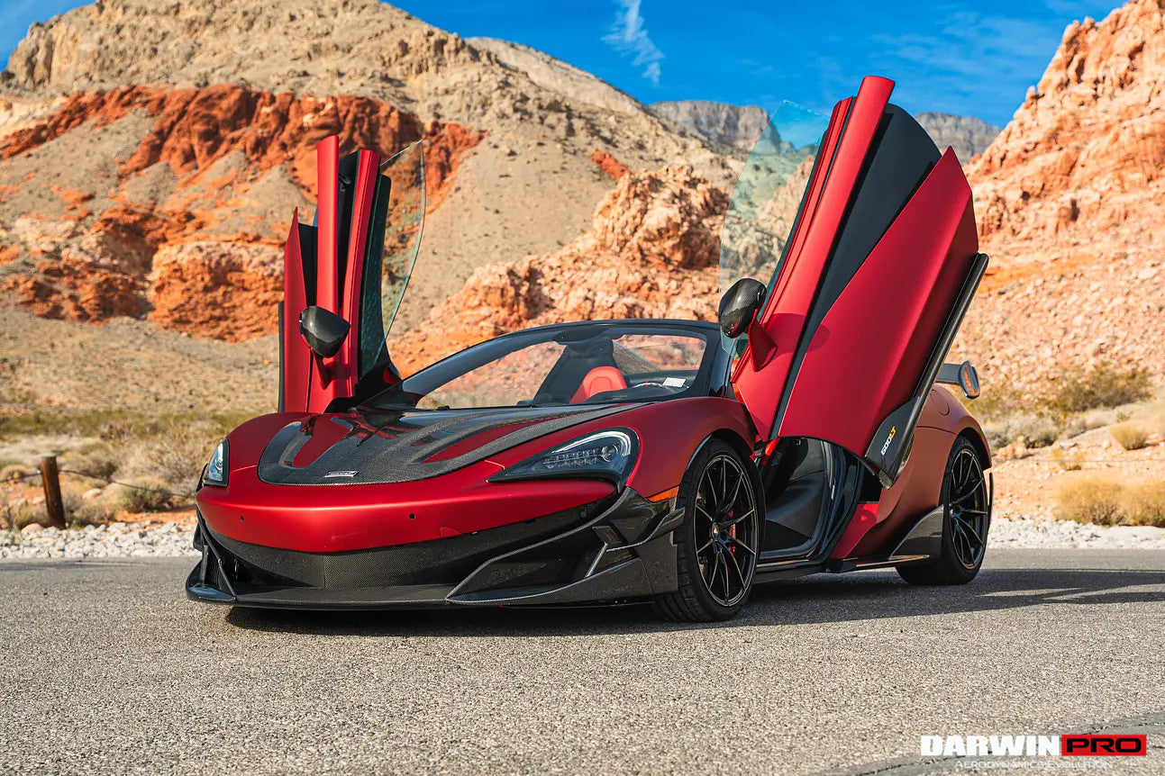 2015-2021 McLaren 600lt 540C 570S Cabon Fiber Side Skirts Under Board - DarwinPRO Aerodynamics