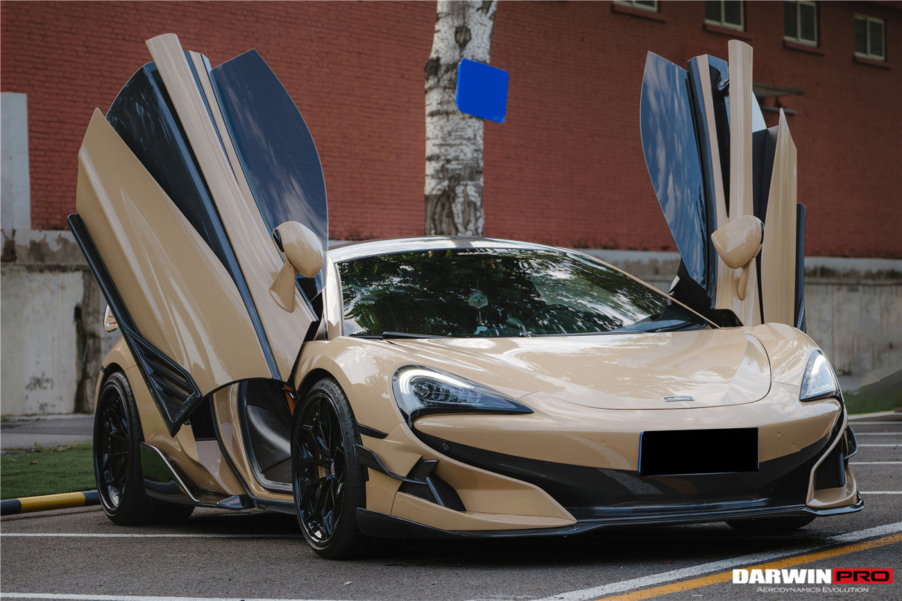 DarwinPRO 2015-2021 McLaren 600lt & 570S BKSS Style Carbon Fiber Front Lip - DarwinPRO Aerodynamics