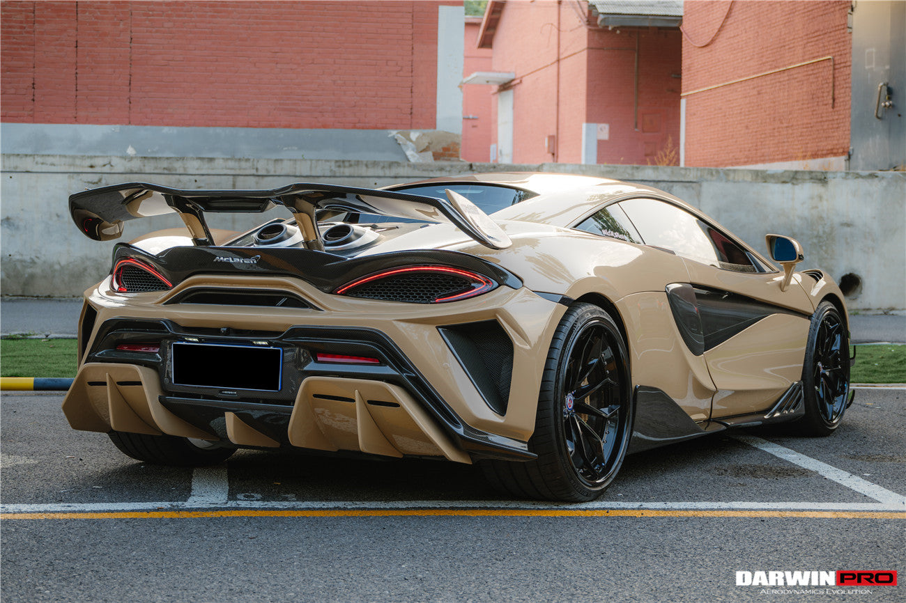 DarwinPRO 2018-2021 McLaren 600lt BKSS Style Dry Carbon Fiber Trunk Spoiler Wing - DarwinPRO Aerodynamics
