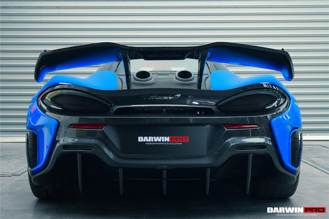 DarwinPRO 2018-2021 McLaren 600lt BKSS Style Dry Carbon Fiber Trunk Spoiler Wing - DarwinPRO Aerodynamics