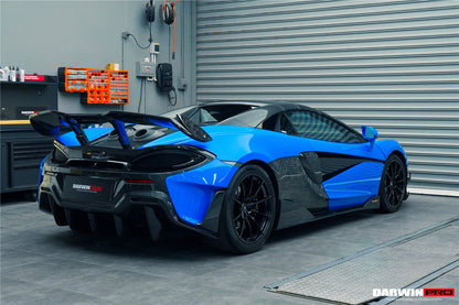 DarwinPRO 2018-2021 McLaren 600lt BKSS Style Dry Carbon Fiber Trunk Spoiler Wing - DarwinPRO Aerodynamics