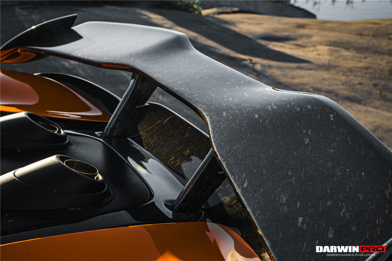 DarwinPRO 2018-2021 McLaren 600lt BKSS Style Dry Carbon Fiber Trunk Spoiler Wing - DarwinPRO Aerodynamics
