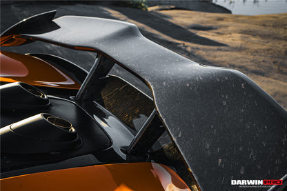 DarwinPRO 2018-2021 McLaren 600lt BKSS Style Dry Carbon Fiber Trunk Spoiler Wing - DarwinPRO Aerodynamics