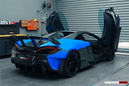 2018-2021 McLaren 600lt Carbon Fiber Rear Bumper Side Canards