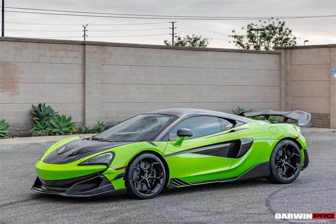 DarwinPRO 2018-2021 McLaren 600lt BKSS Style Dry Carbon Fiber Trunk Spoiler Wing