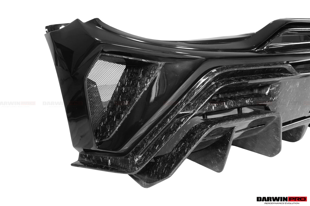 Darwinpro 2015-2021 McLaren 540c & 570s BKSS Style Rear Bumper and Wing and Engine Trunk and Exhaust