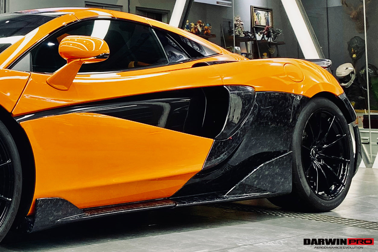 2018-2021 McLaren 600lt Carbon Fiber Air Intake Fins - DarwinPRO Aerodynamics