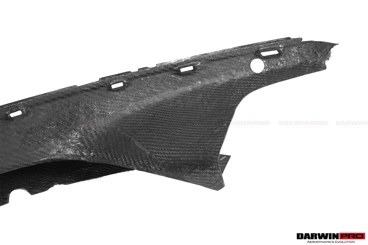 DarwinPRO 2018-2021 McLaren 600lt Carbon Fiber Front Bumper Lip - DarwinPRO Aerodynamics