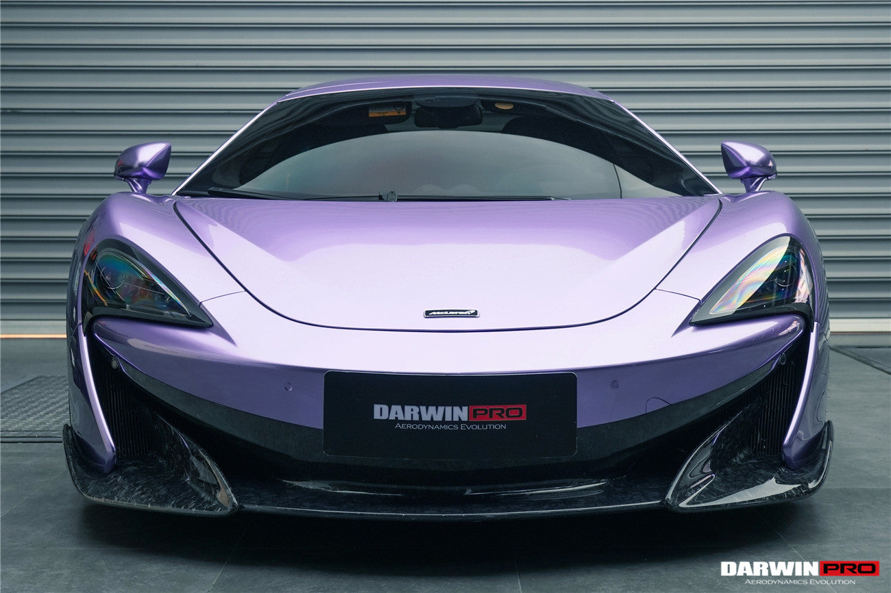 2018-2021 McLaren 600lt Carbon Fiber Front Lip Side Splitter