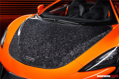 DarwinPRO 2018-2021 McLaren 600lt Carbon Fiber Front Bumper Lip - DarwinPRO Aerodynamics