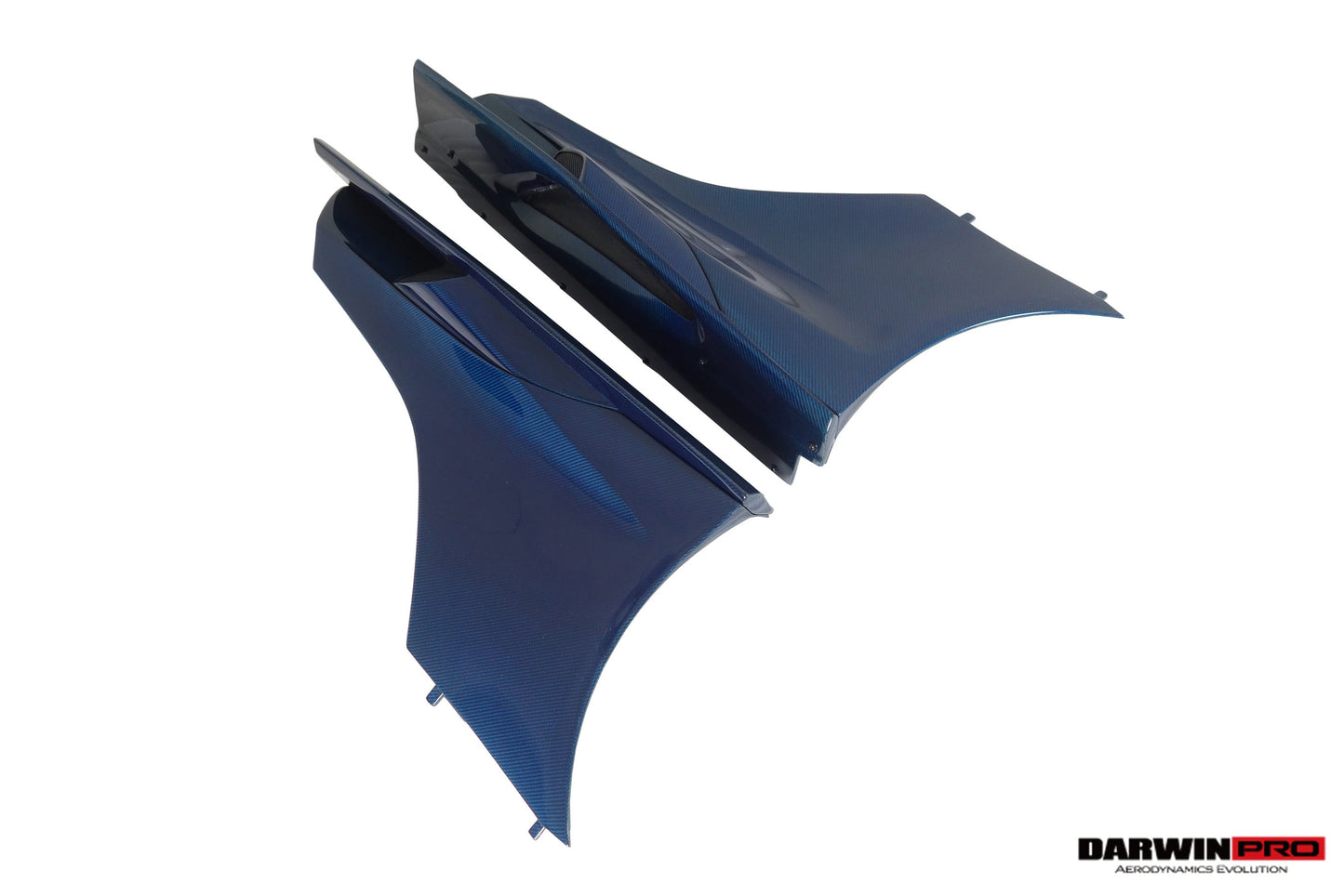 DarwinPRO 2011-2017 McLaren 650S & 12C BKSS Style Side Skirts - DarwinPRO Aerodynamics