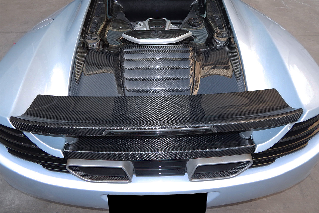 2011-2017 McLaren 650s MP4 12C Autoclave Carbon Fiber Armadillo Engine Cover Repalcement - DarwinPRO Aerodynamics