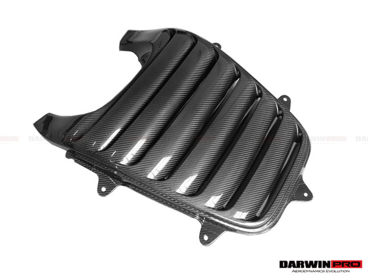 2011-2017 McLaren 650s MP4 12C Autoclave Carbon Fiber Armadillo Engine Cover Repalcement - DarwinPRO Aerodynamics