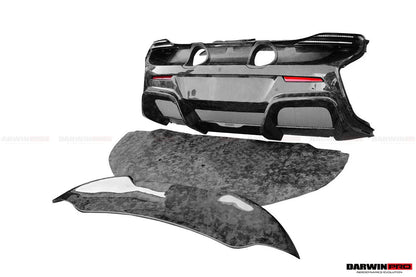 2011-2017 McLaren 650S 625C MP4 12C  675LT Style Dry Carbon Fiber Rear Body Kit