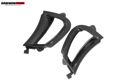 2017-2023 McLaren 720s Carbon Fiber Front Bumper Side Air Vents Replacement - DarwinPRO Aerodynamics