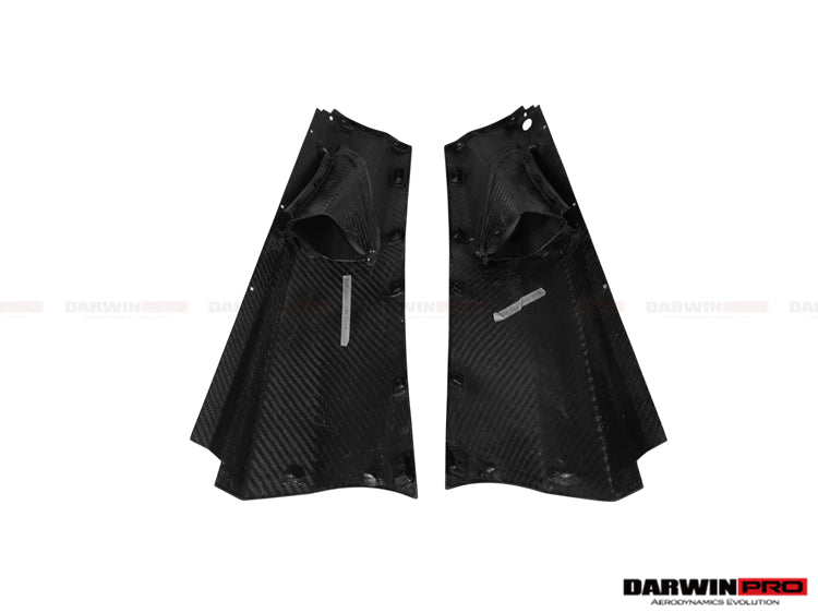 2017-2023 McLaren 720s Carbon Fiber Side Skirts - DarwinPRO Aerodynamics