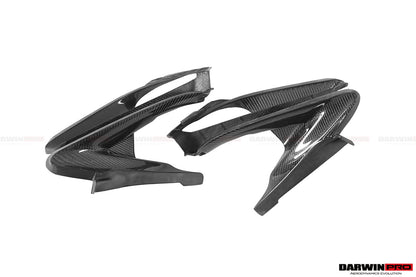2017-2023 McLaren 720s Dry Carbon Fiber Headlight Inserts Tim Replacement - DarwinPRO Aerodynamics