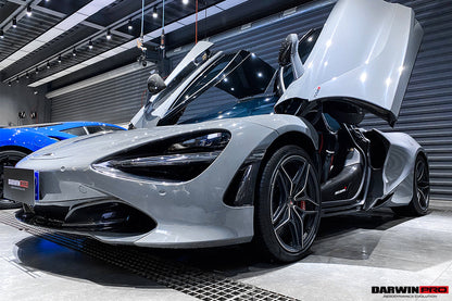 2017-2023 McLaren 720s Carbon Fiber Front Bumper Side Air Vents Replacement - DarwinPRO Aerodynamics