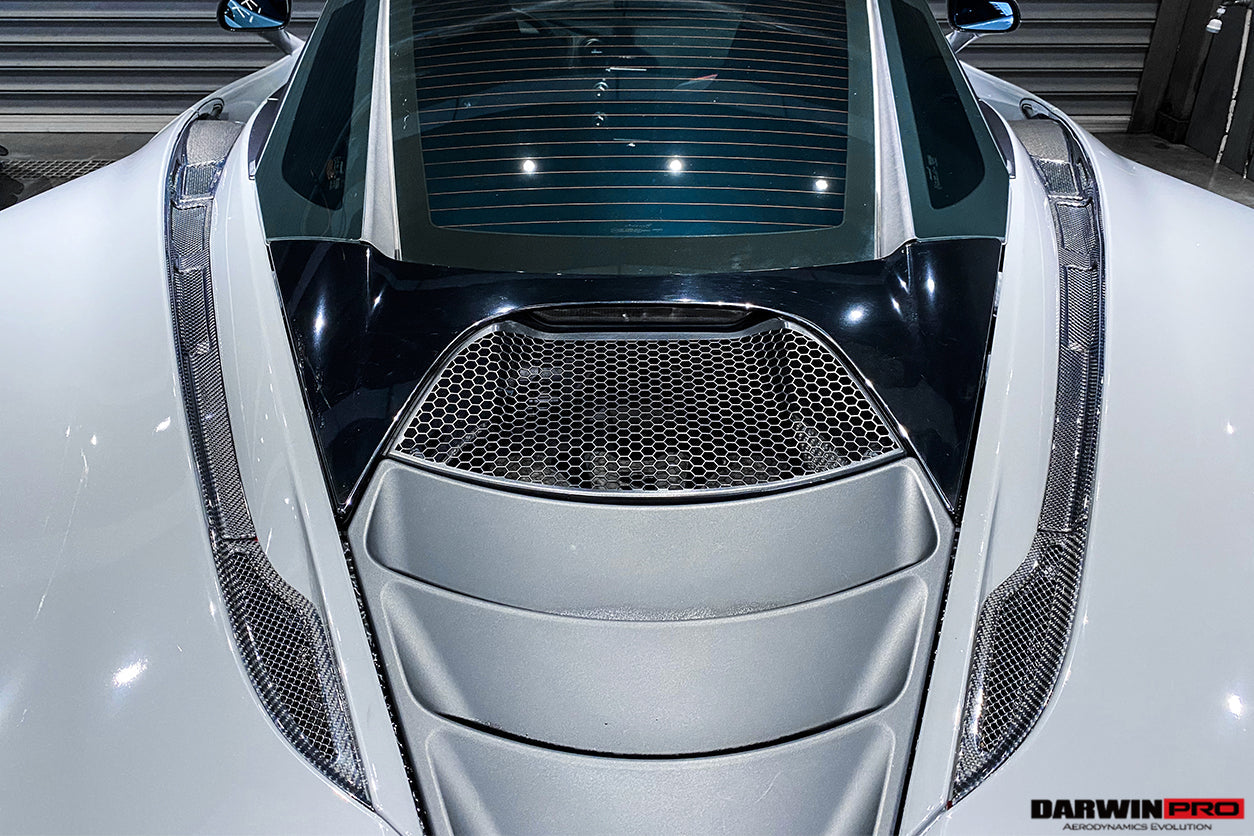 2017-2023 McLaren 720s Coupe Carbon Fiber Engine Hood Side Air Intake Vents