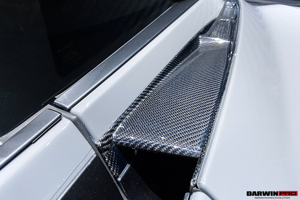 2017-2023 McLaren 720s Coupe Carbon Fiber Engine Hood Side Air Intake Vents