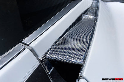 2017-2023 McLaren 720s Coupe Carbon Fiber Engine Hood Side Air Intake Vents