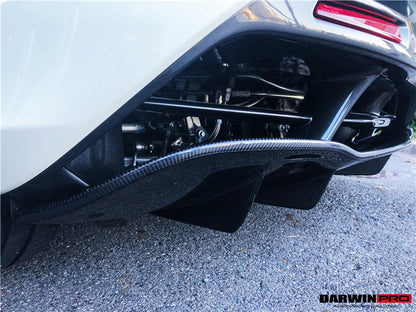 2017-2023 McLaren 720s Carbon Fiber Rear Diffuser - DarwinPRO Aerodynamics