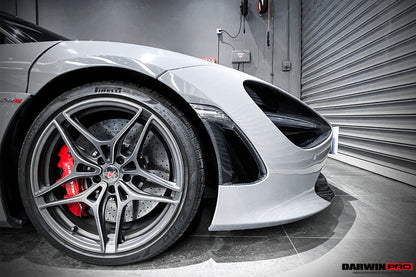 2017-2023 McLaren 720s Dry Carbon Fiber Headlight Inserts Tim Replacement - DarwinPRO Aerodynamics