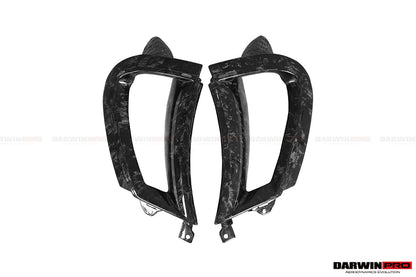 2017-2023 McLaren 720s Carbon Fiber Front Bumper Side Air Vents Replacement - DarwinPRO Aerodynamics