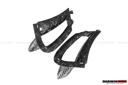 2017-2023 McLaren 720s Carbon Fiber Front Bumper Side Air Vents Replacement - DarwinPRO Aerodynamics