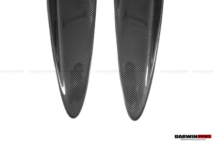 2017-2023 McLaren 720s Dry Carbon Fiber Rear Trunk Air Intake Vents Replacement - DarwinPRO Aerodynamics