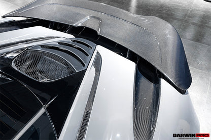 2017-2023 McLaren 720s Dry Carbon Fiber Rear Trunk Air Intake Vents Replacement - DarwinPRO Aerodynamics